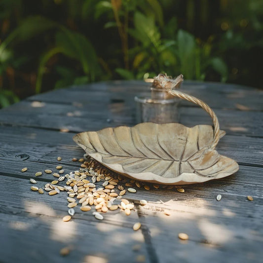 Leaf Shape Bird Feeder