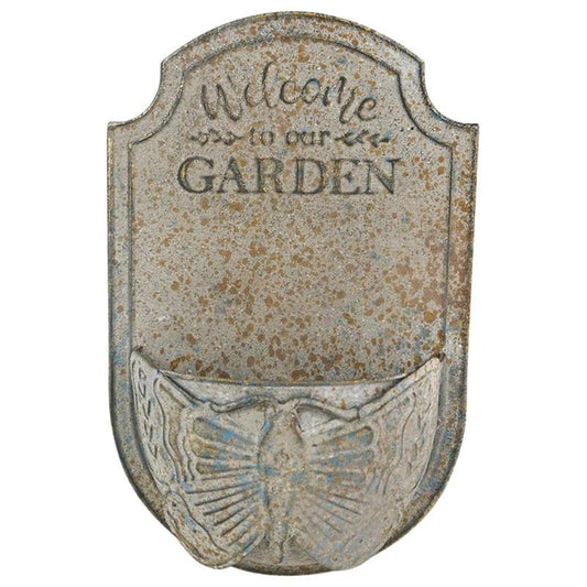 Welcome to Our Garden Wall Planter - Farmhouse Finds