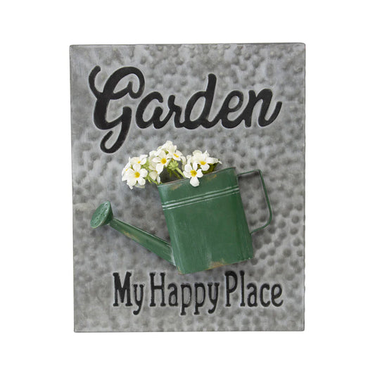 Garden Happy Place Wall Art - Farmhouse Finds
