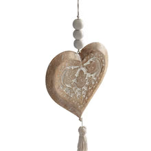 Large Hanging Wooden Heart