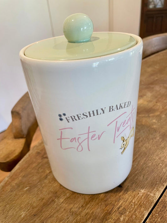 Easter Treats Ceramic Canister - Farmhouse Finds