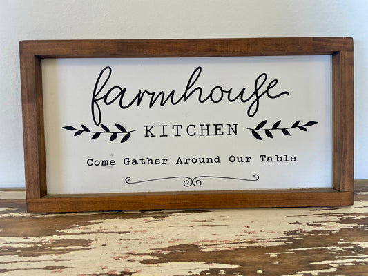 Farmhouse Kitchen Sign