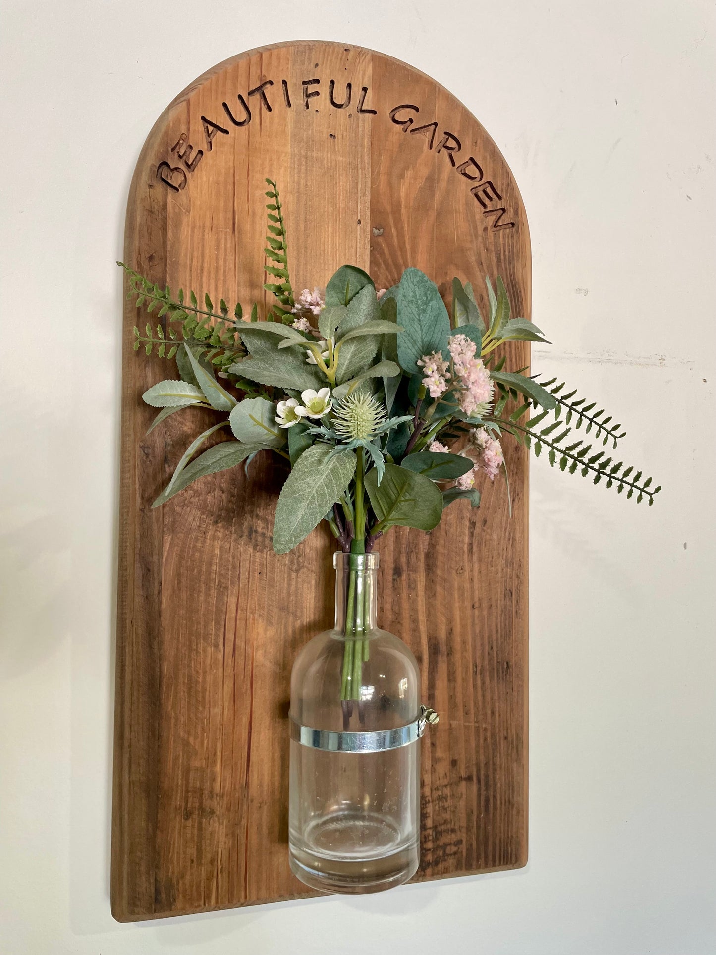 Timber Garden Floral Wall Art