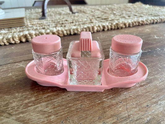 Pink Vintage Table Set