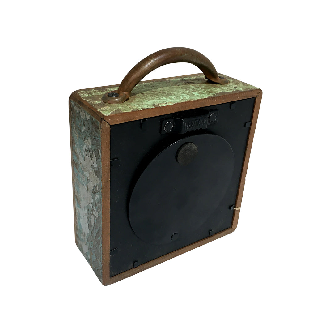 Recycled Timber Table Clock