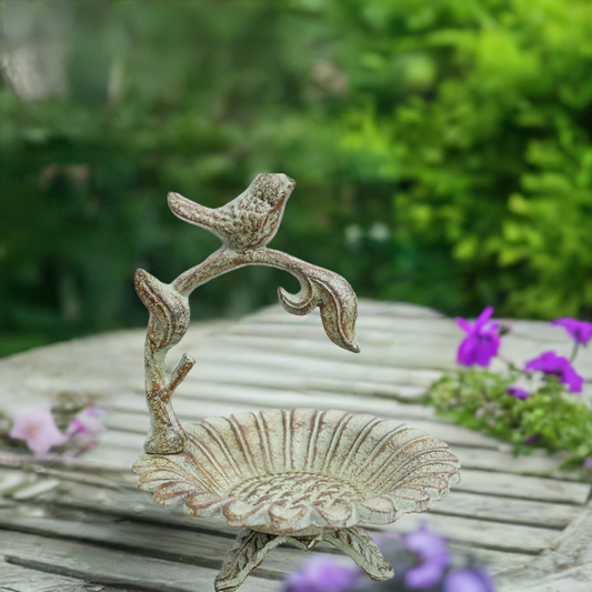 Cast Iron Bird Feeder - Farmhouse Finds