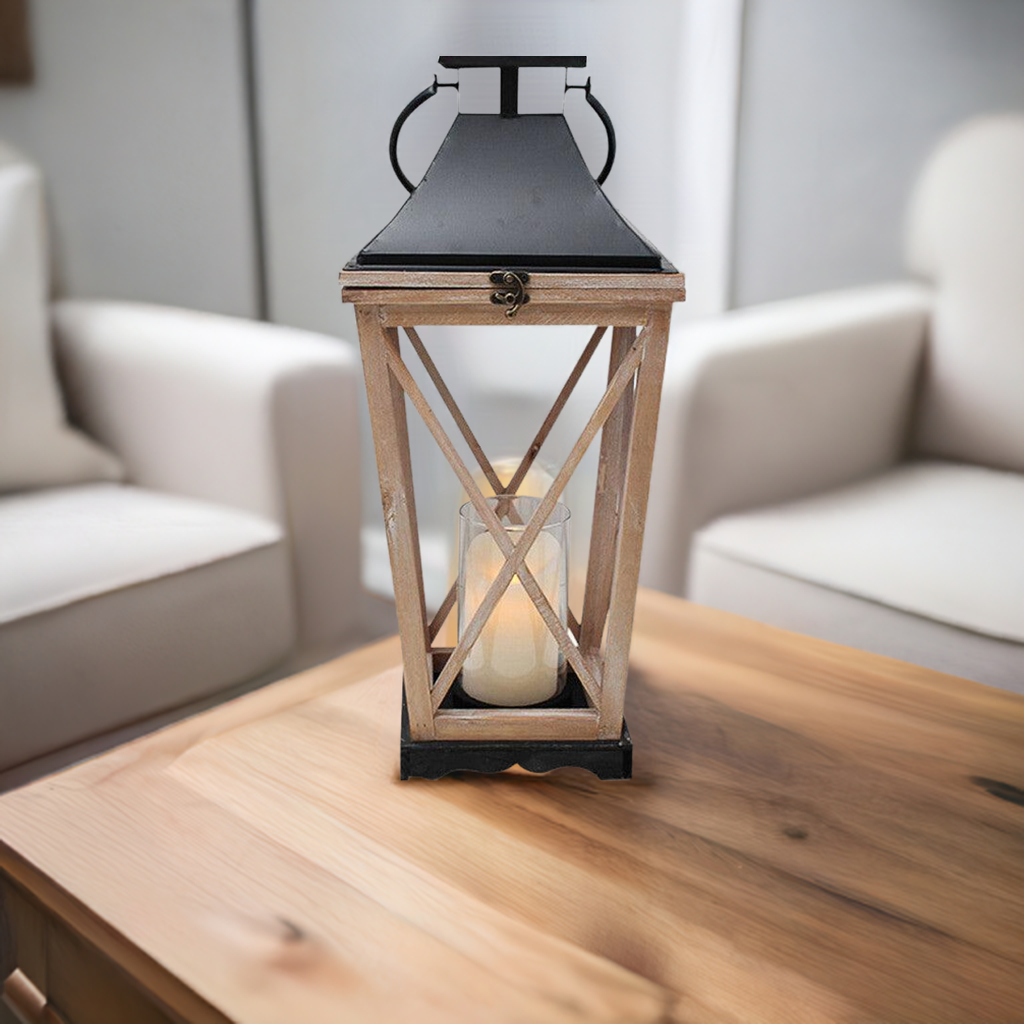 Large Farmhouse Lantern - Farmhouse Finds