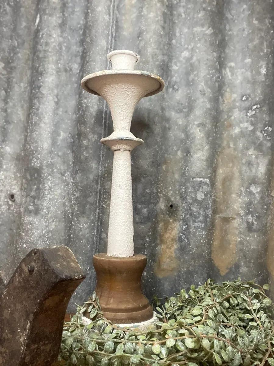 Rustic Candle Holder - Farmhouse Finds