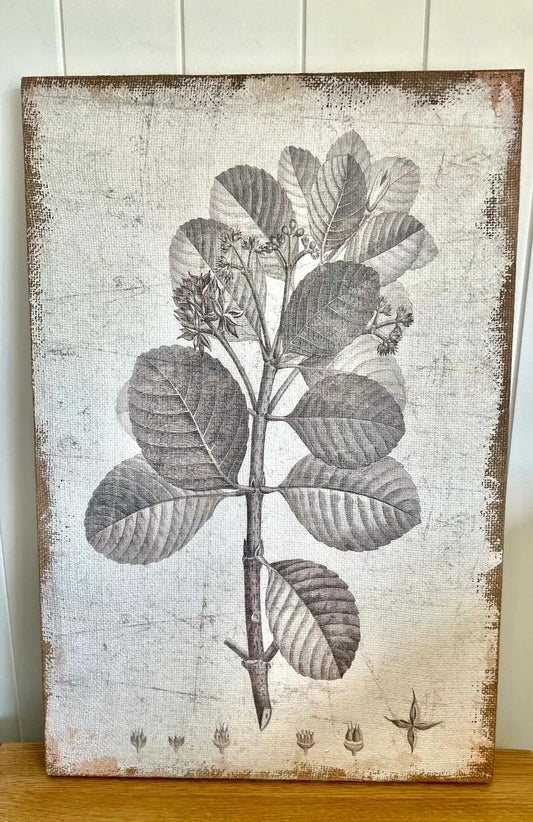 Rustic Leaf Wall Art - Farmhouse Finds