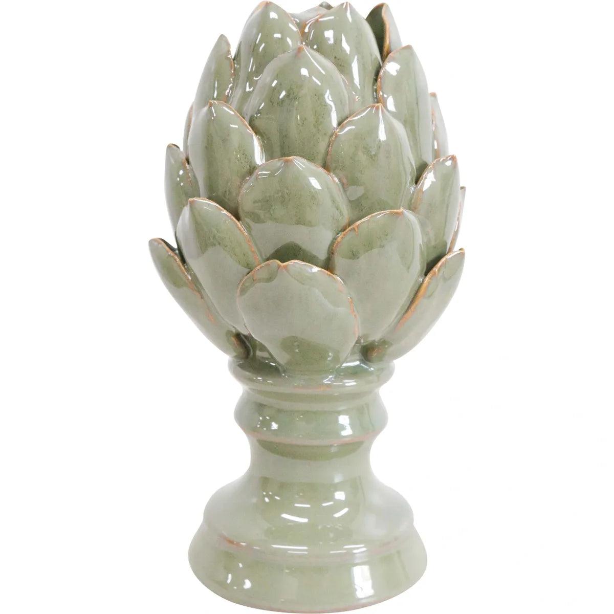 Tall Sage Artichoke Decoration - Farmhouse Finds