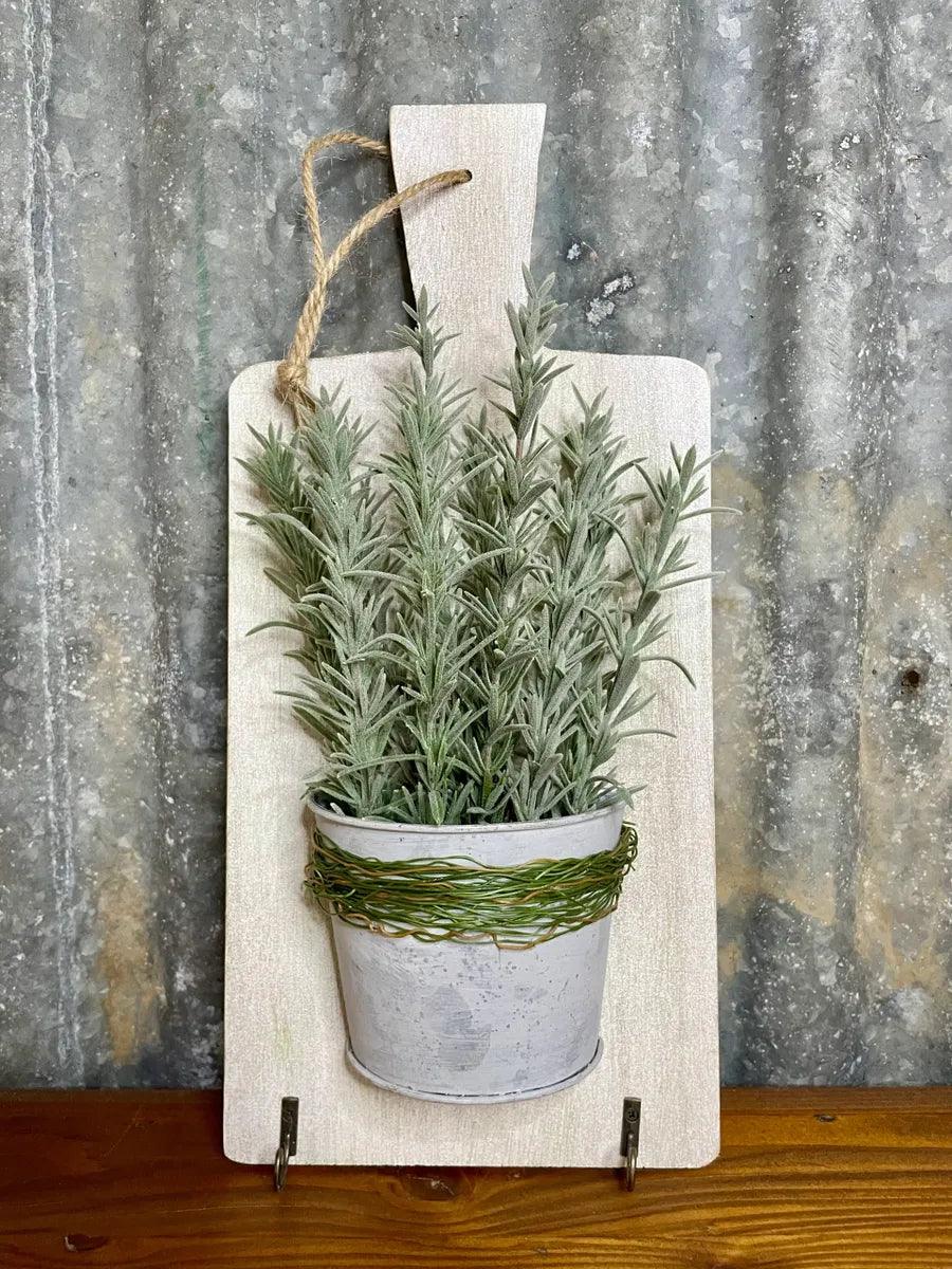 Rosemary Hanging Chopping Board with Hooks - Farmhouse Finds