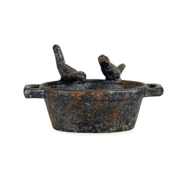 Mini Cast Iron Bird feeder