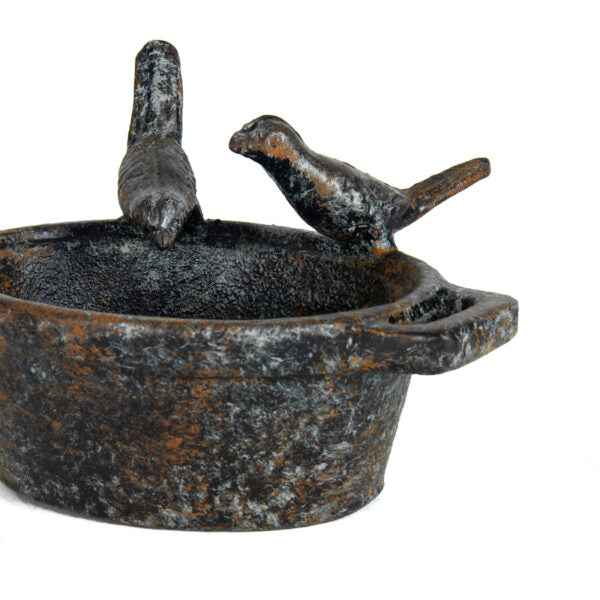 Mini Cast Iron Bird feeder