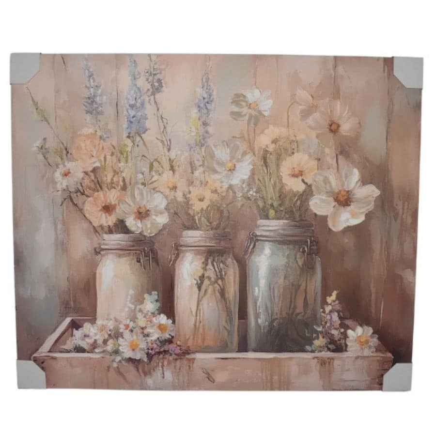 Textured Oil Painting Wall Art on Canvas