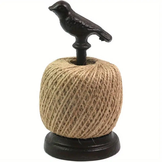 Cast Iron Bird String Holder