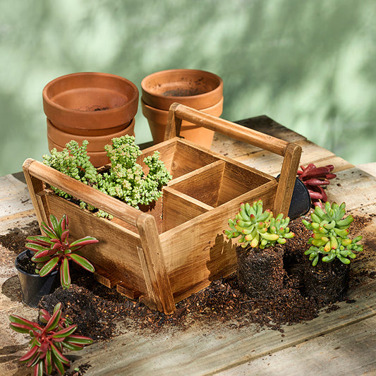 Timber Trug Caddy