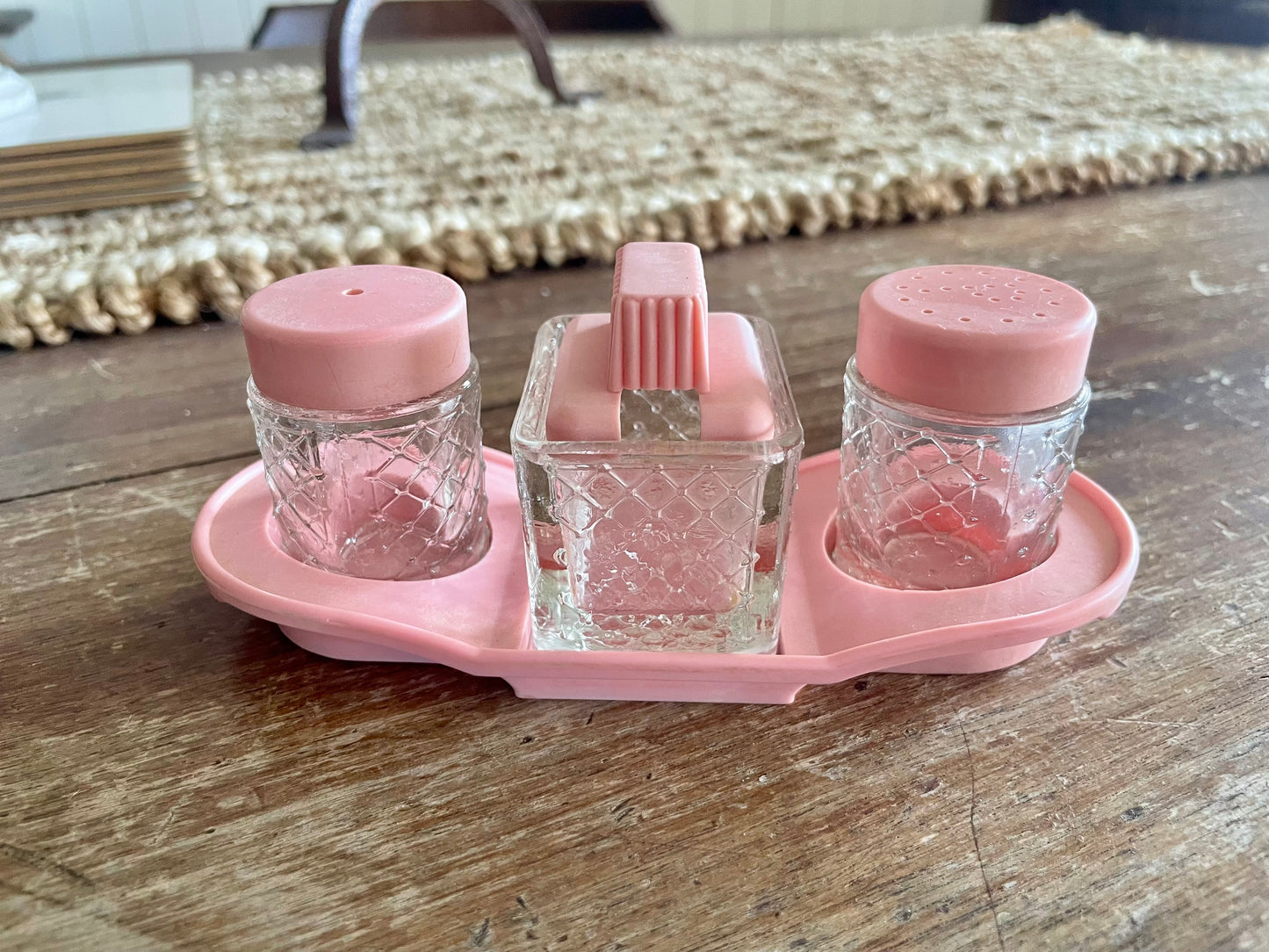 Pink Vintage Table Set