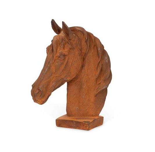Rust Cast Iron Horse Head