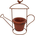Rust Watering Can Planter