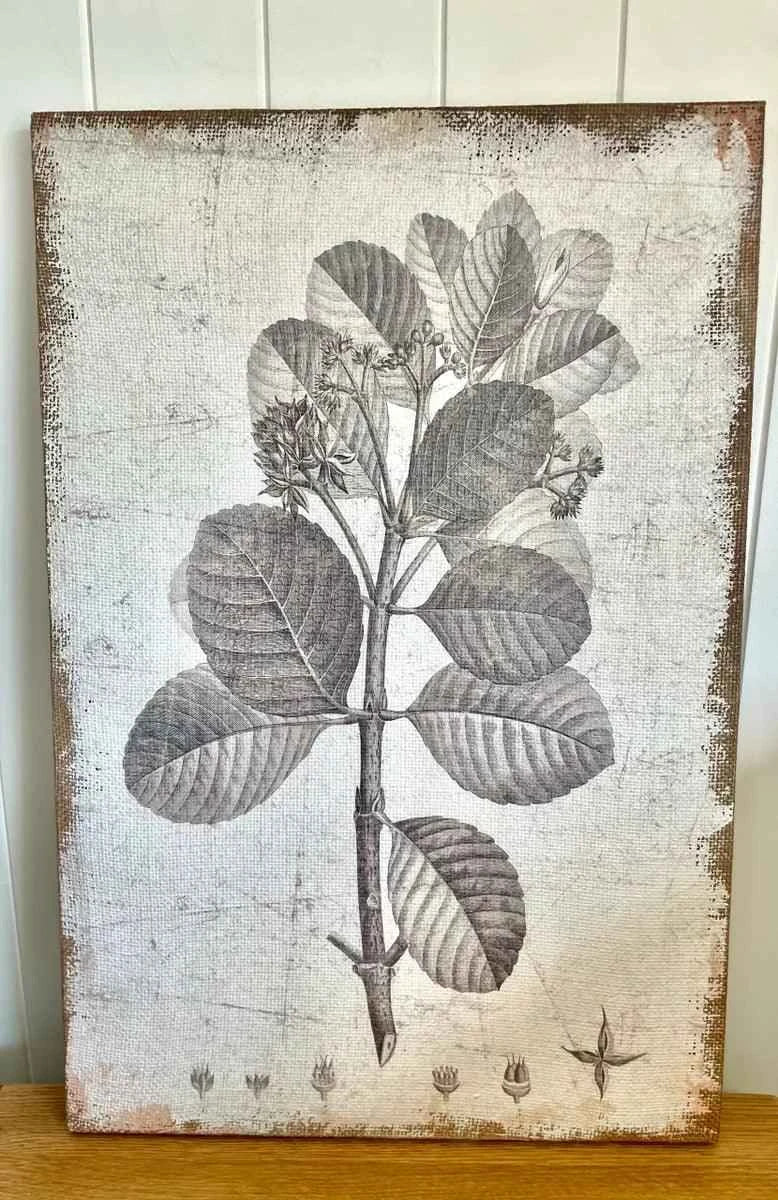 Rustic Leaf Wall Art