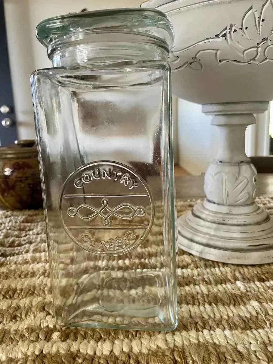 Glass Canister with Lid